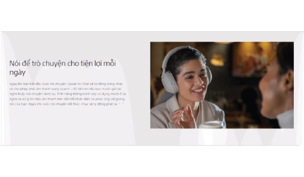 Tai nghe chụp tai (Không dây) Sony WH-1000XM5 - Hình ảnh 4