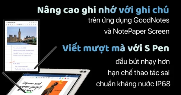 Samsung Galaxy Tab S9 Plus 5G 12GB 256GB - Hình ảnh 6