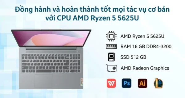 Laptop Lenovo IdeaPad Slim 3 14IAH8 83EQ0005VN - Hình ảnh 20