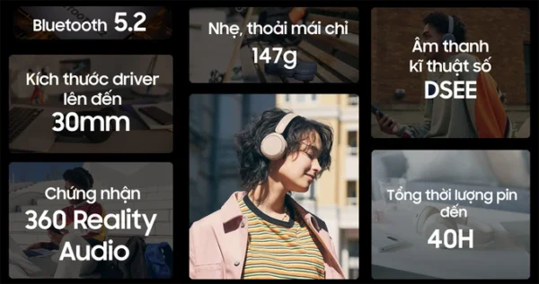 Tai nghe Bluetooth chụp tai Sony WH-CH520 - Hình ảnh 29